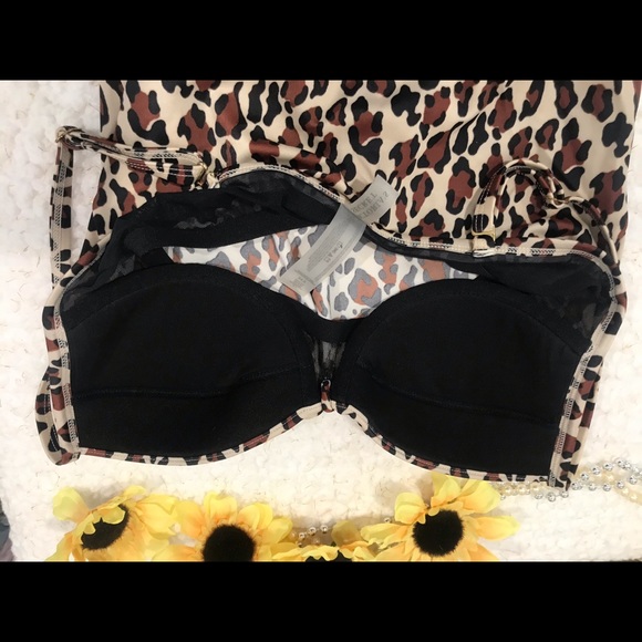 VICTORIA's SECRET Animal Print Tankini 34A VGV! - Picture 7 of 8